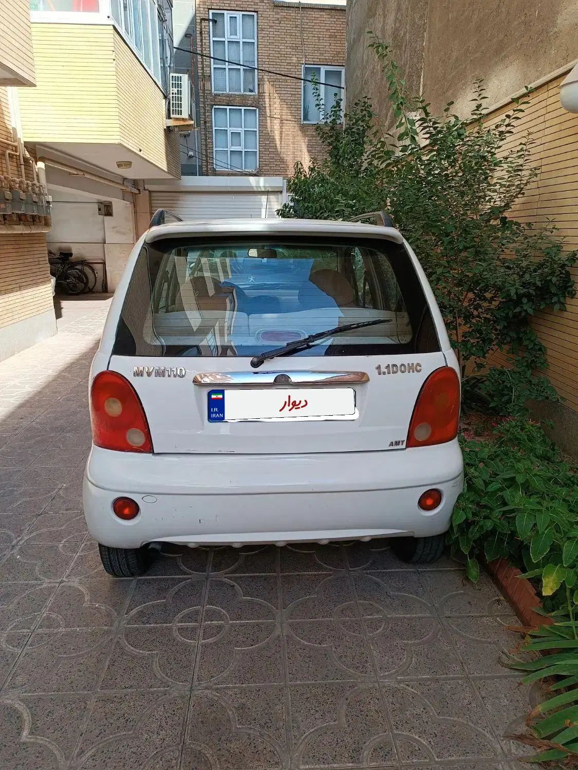 ام وی ام 110 چهار سیلندر اتوماتیک - 1391
