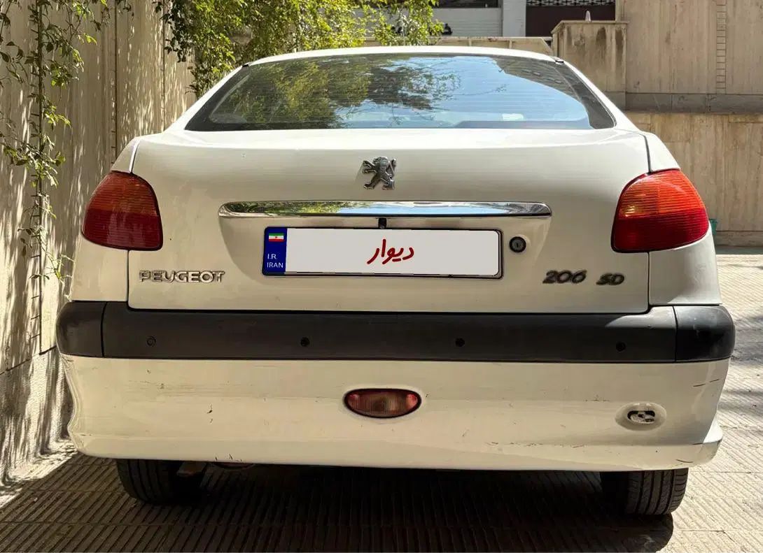 پژو ۲۰۶ صندوق دار v9 - 1390