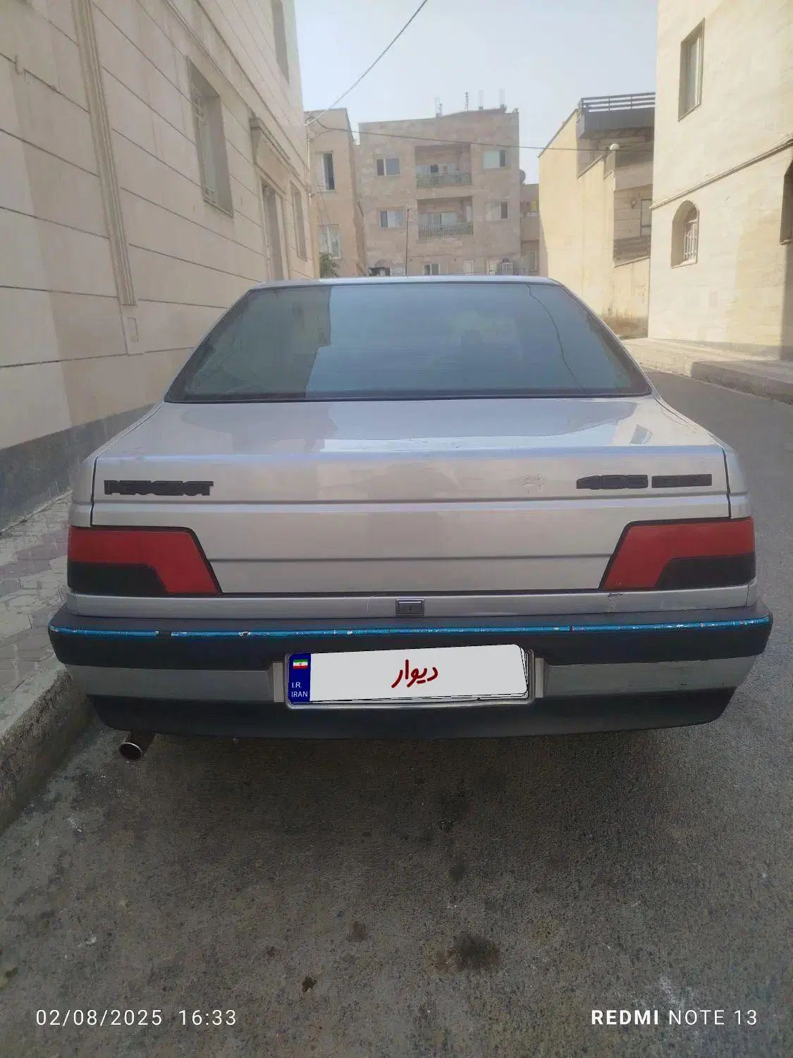 پژو 405 GLI - دوگانه سوز CNG - 1387