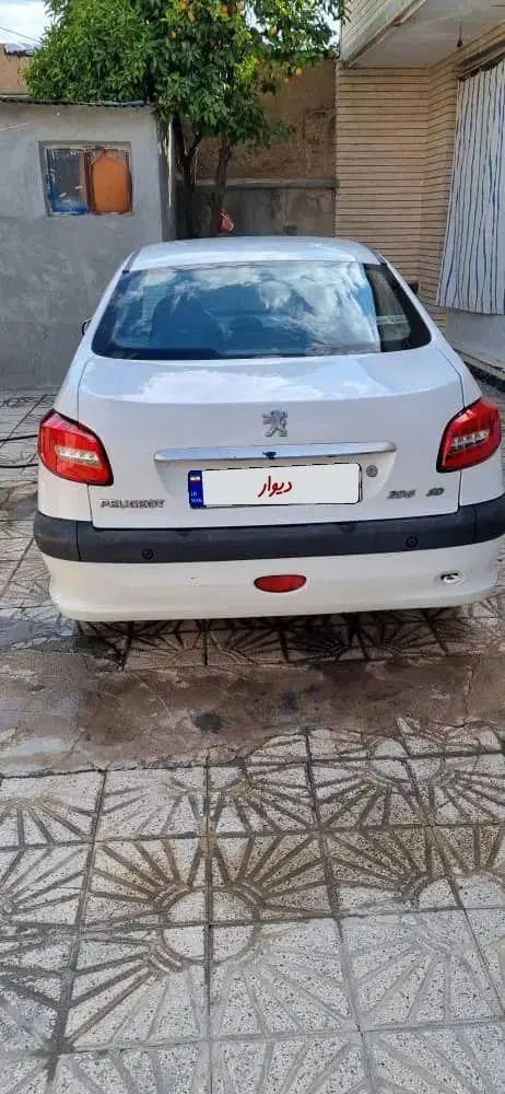 پژو ۲۰۶ صندوق دار v8 - 1395