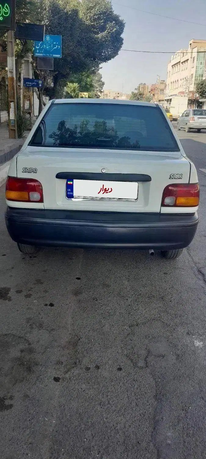 پراید صبا بنزینی - 1381