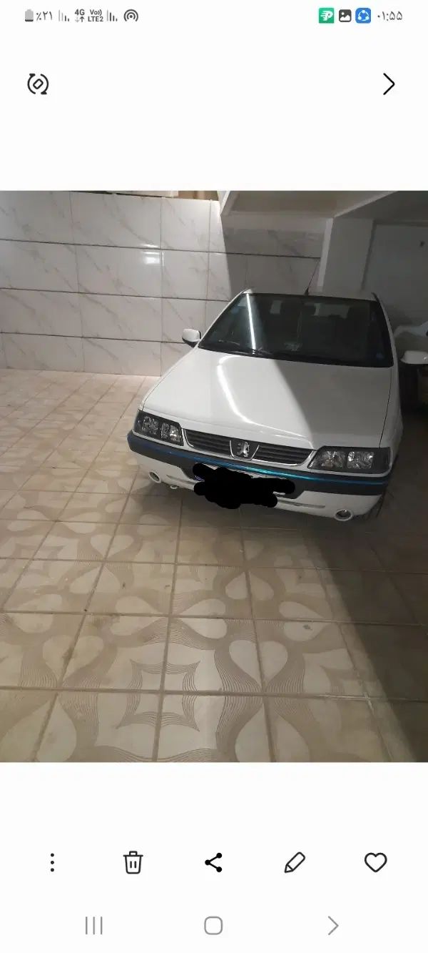پژو 405 SLX بنزینی TU5 - 1394