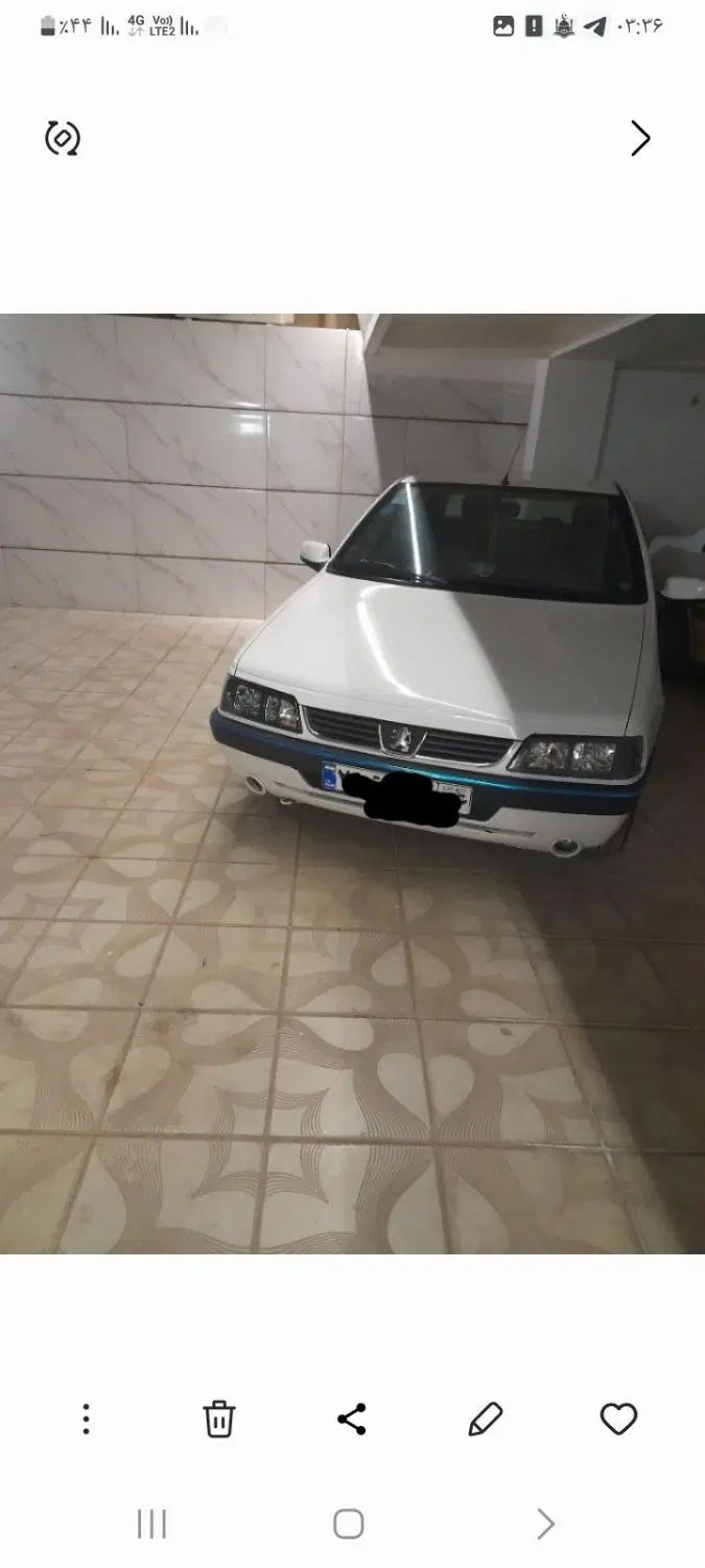 پژو 405 SLX بنزینی TU5 - 1394