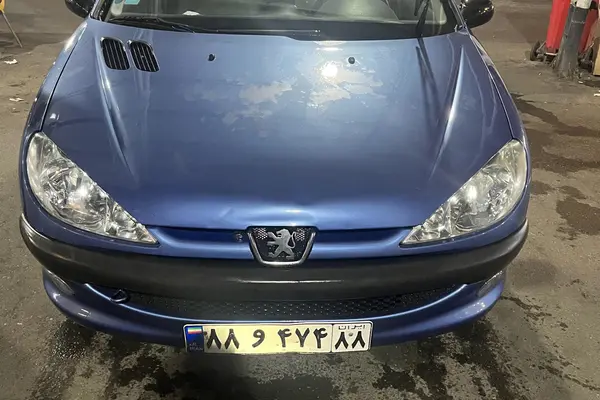 پژو ۲۰۶ صندوق دار v8 - 1393