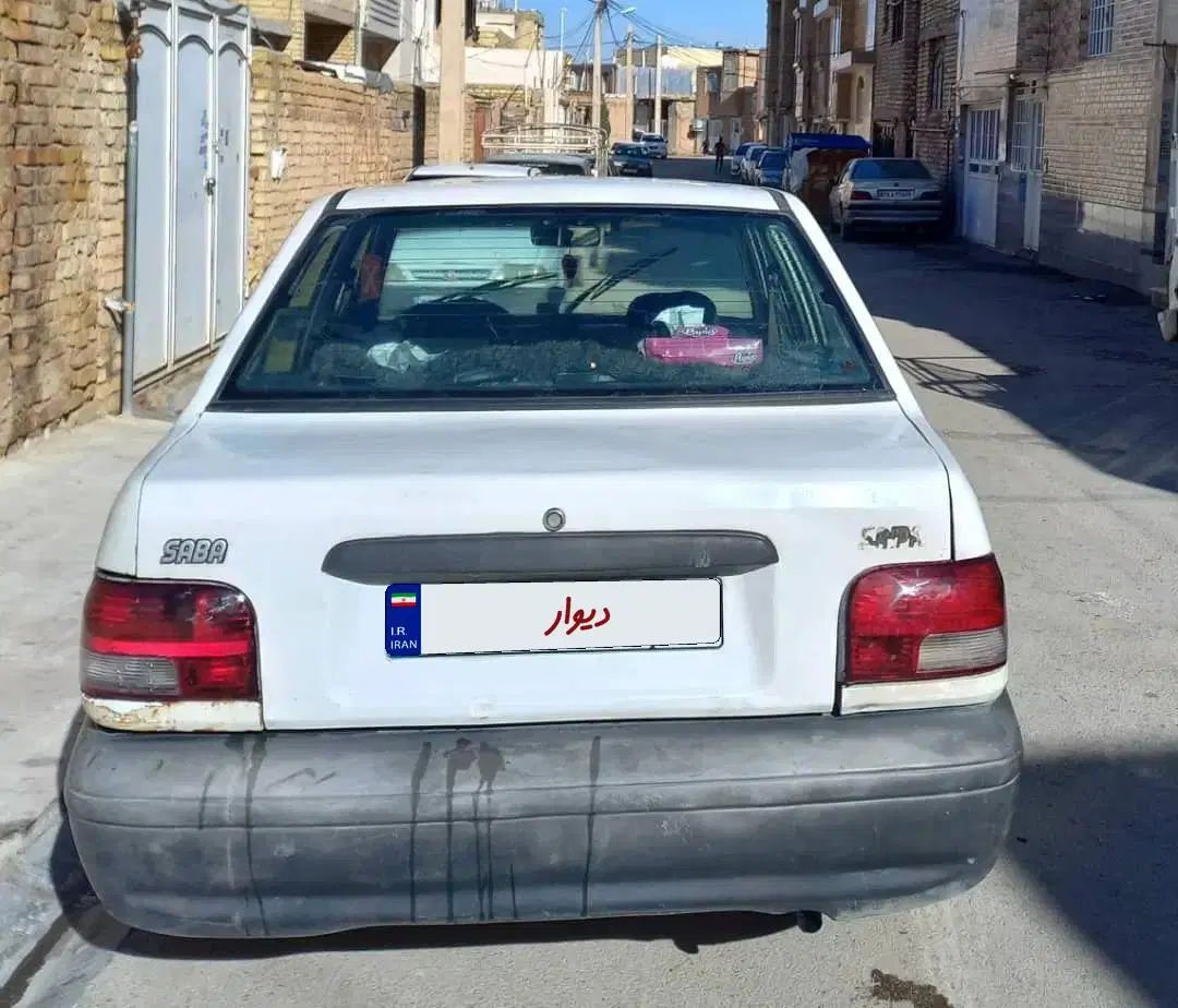 پراید صبا بنزینی - 1386