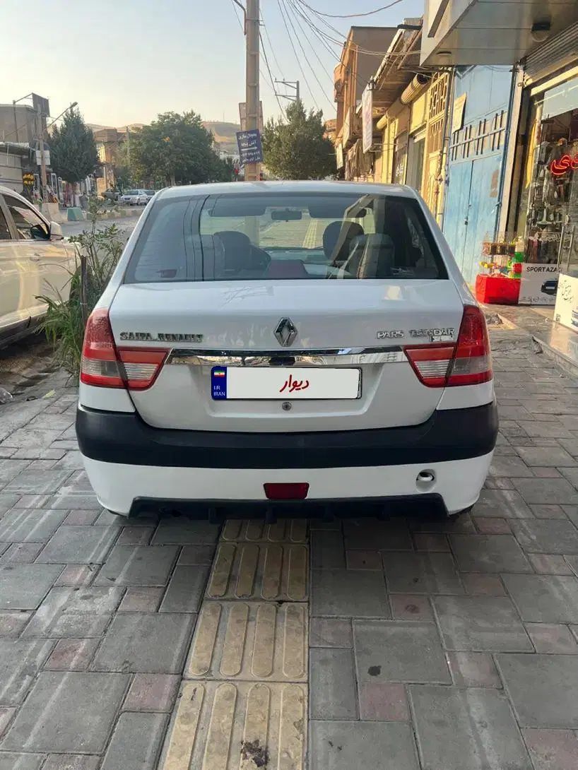 رنو پارس تندر گیربکس JHQ + مولتی مدیا - 1396