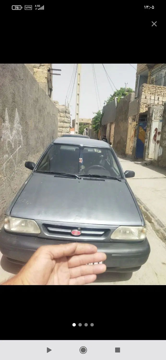 پراید صبا بنزینی - 1387