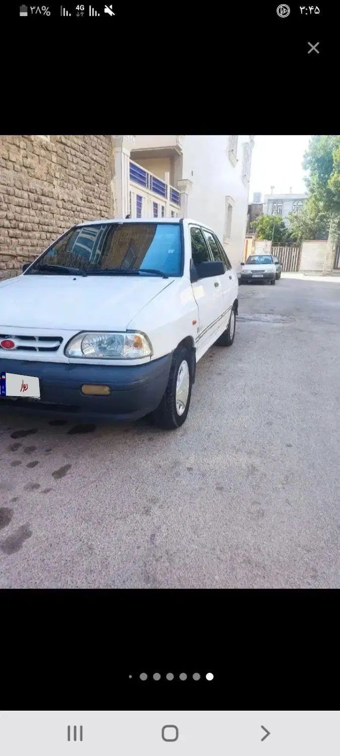 پراید صبا بنزینی - 1386