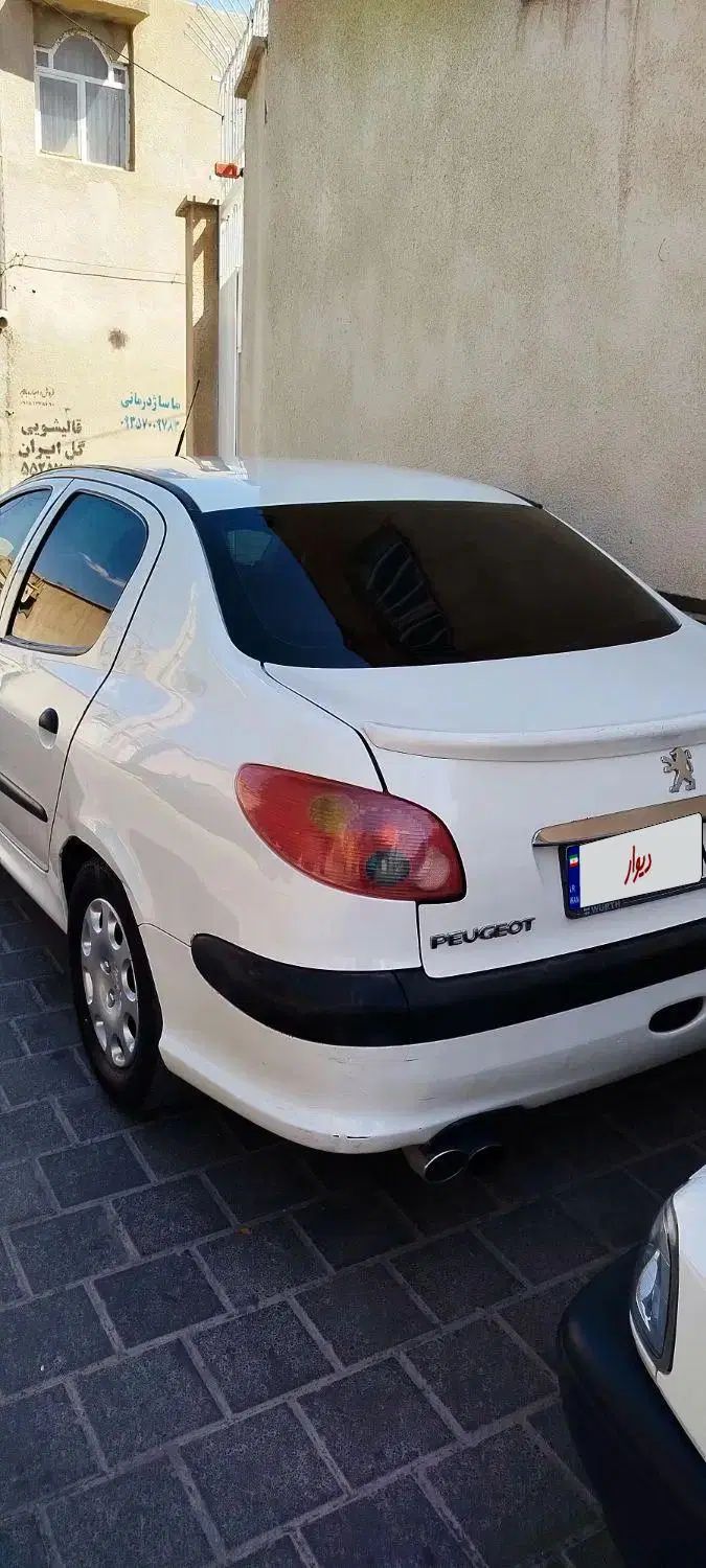 پژو ۲۰۶ صندوق دار v20 - 1387