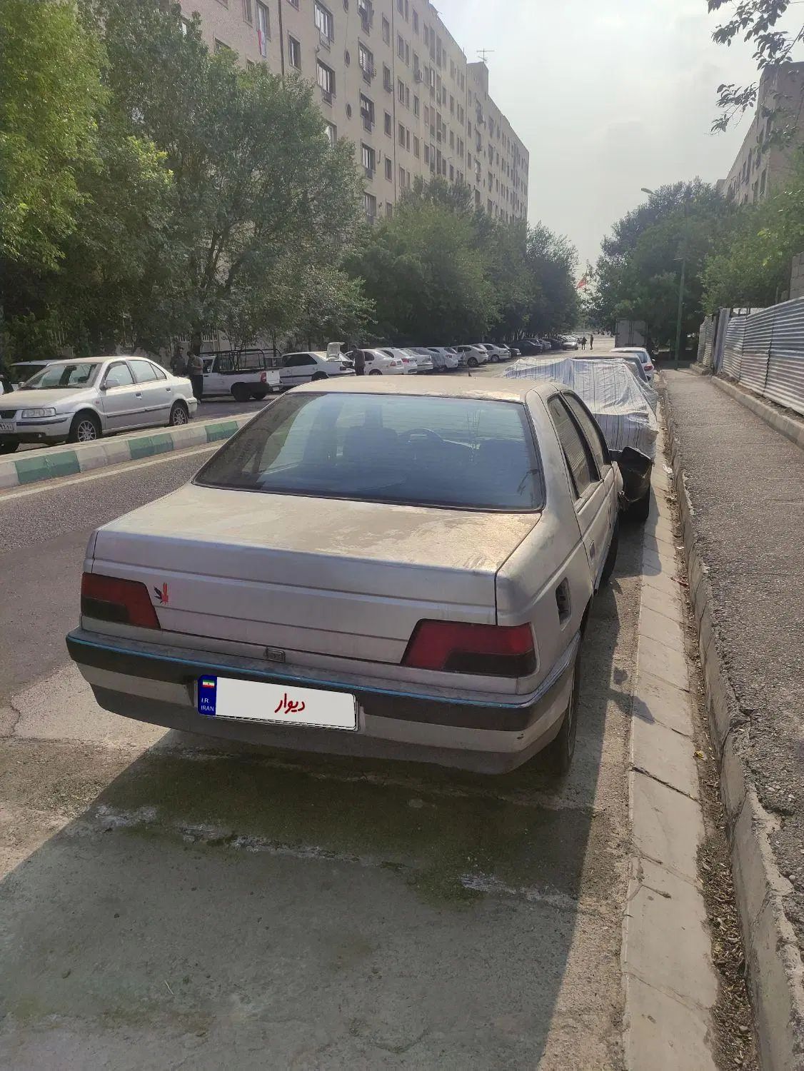 پژو 405 GLX - دوگانه سوز - 1387