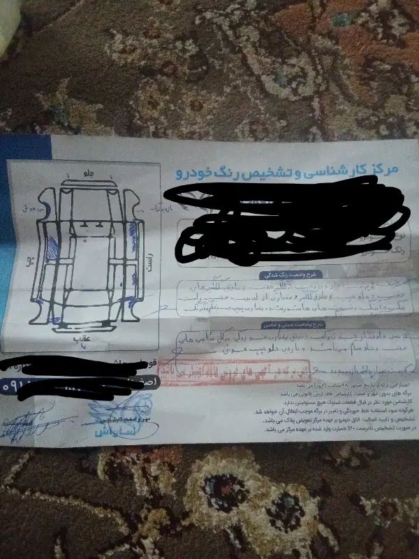 تیبا صندوق دار EX - 1393