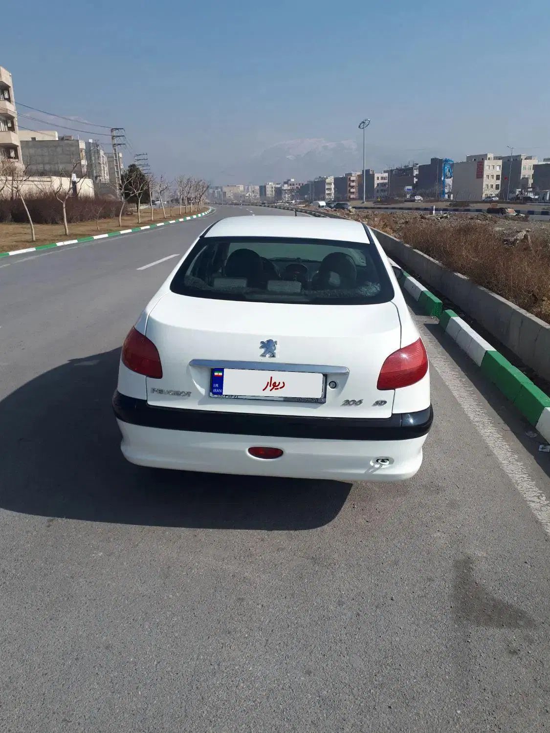 پژو ۲۰۶ صندوق دار v20 - 1387