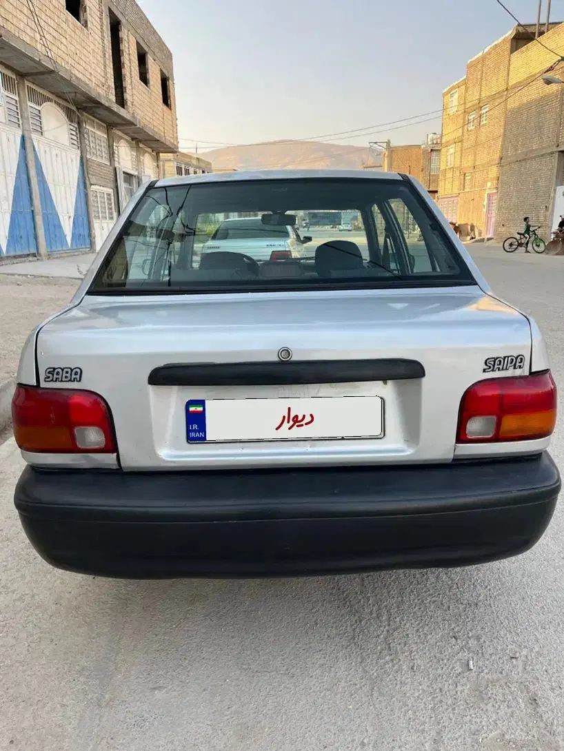 پراید صبا بنزینی - 1387