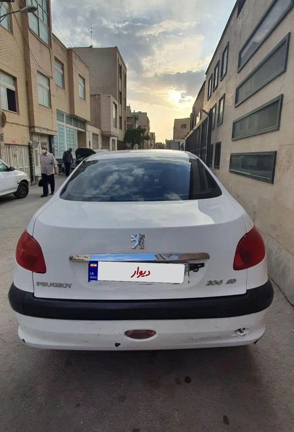 پژو ۲۰۶ صندوق دار v9 - 1390
