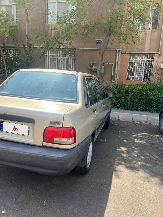 پراید صبا بنزینی - 1386
