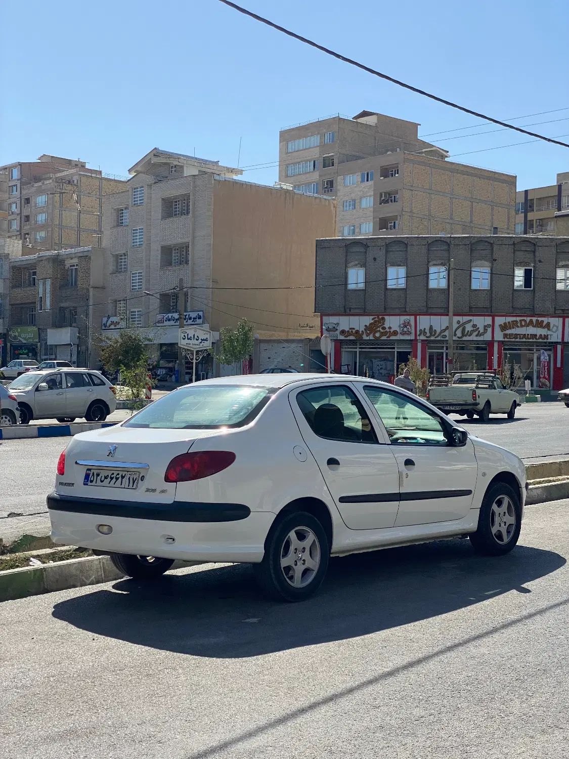 پژو ۲۰۶ صندوق دار v8 - 1391