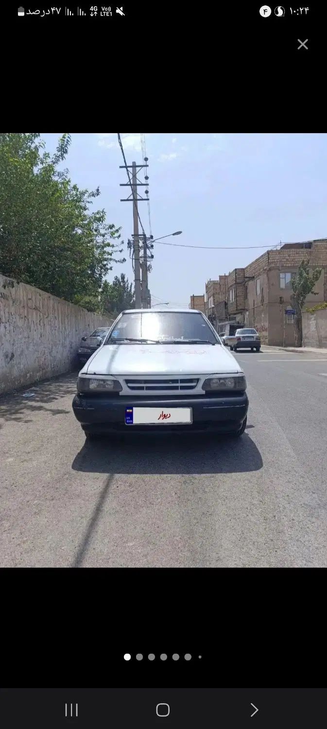 پراید صبا بنزینی - 1380