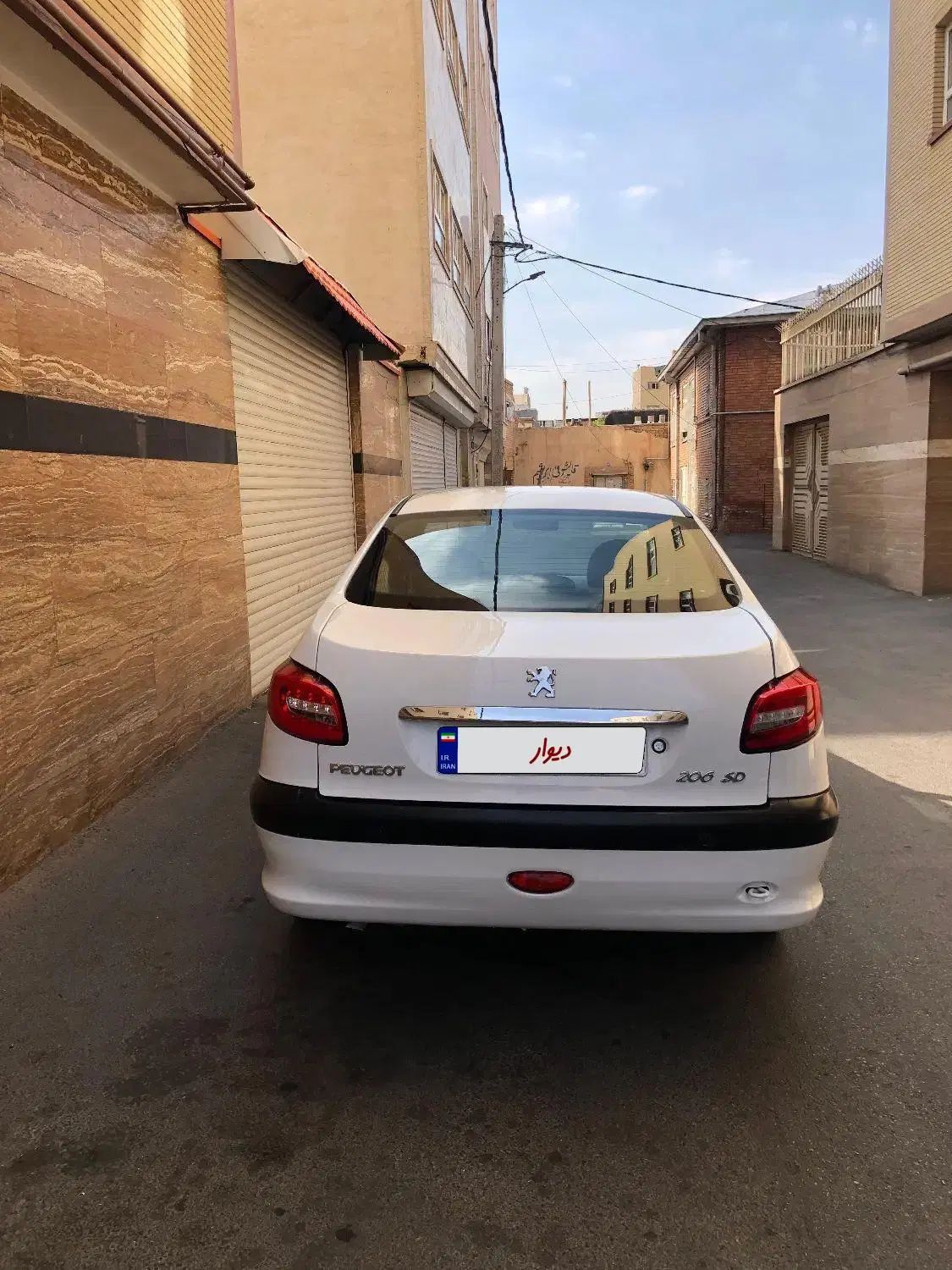 پژو ۲۰۶ صندوق دار v8 - 1395
