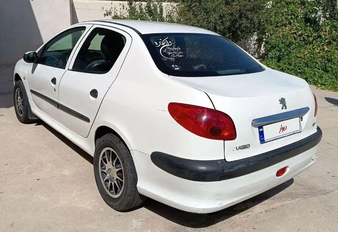پژو ۲۰۶ صندوق دار v20 - 1388