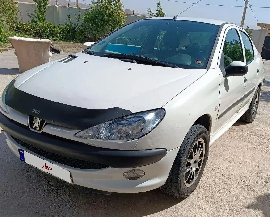پژو ۲۰۶ صندوق دار v20 - 1388