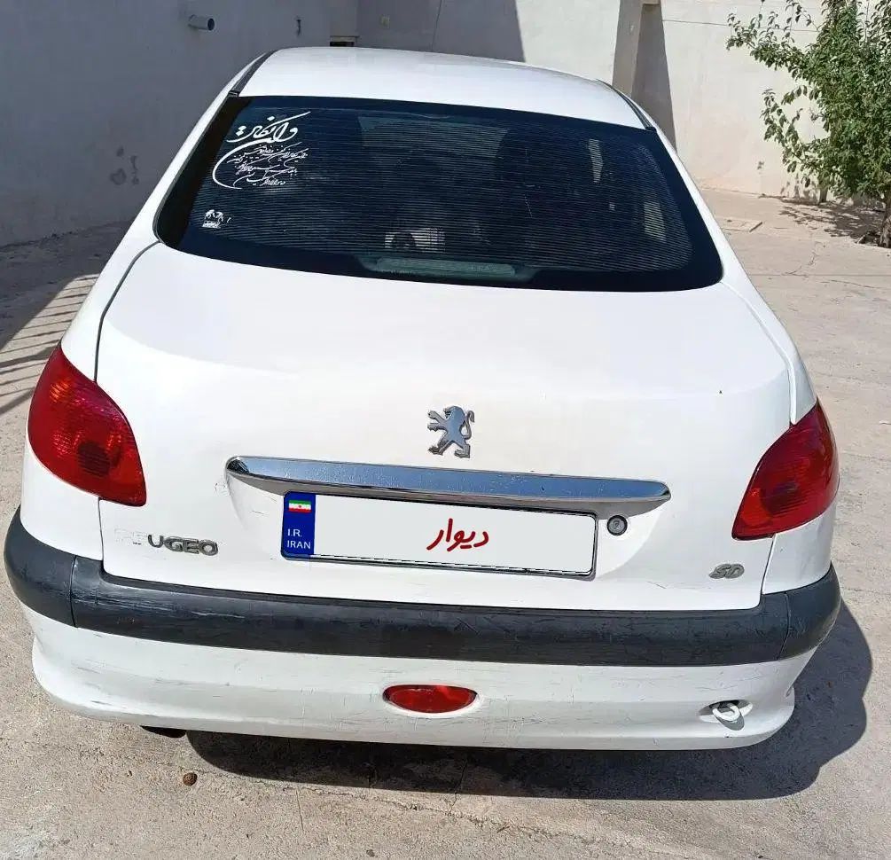 پژو ۲۰۶ صندوق دار v20 - 1388