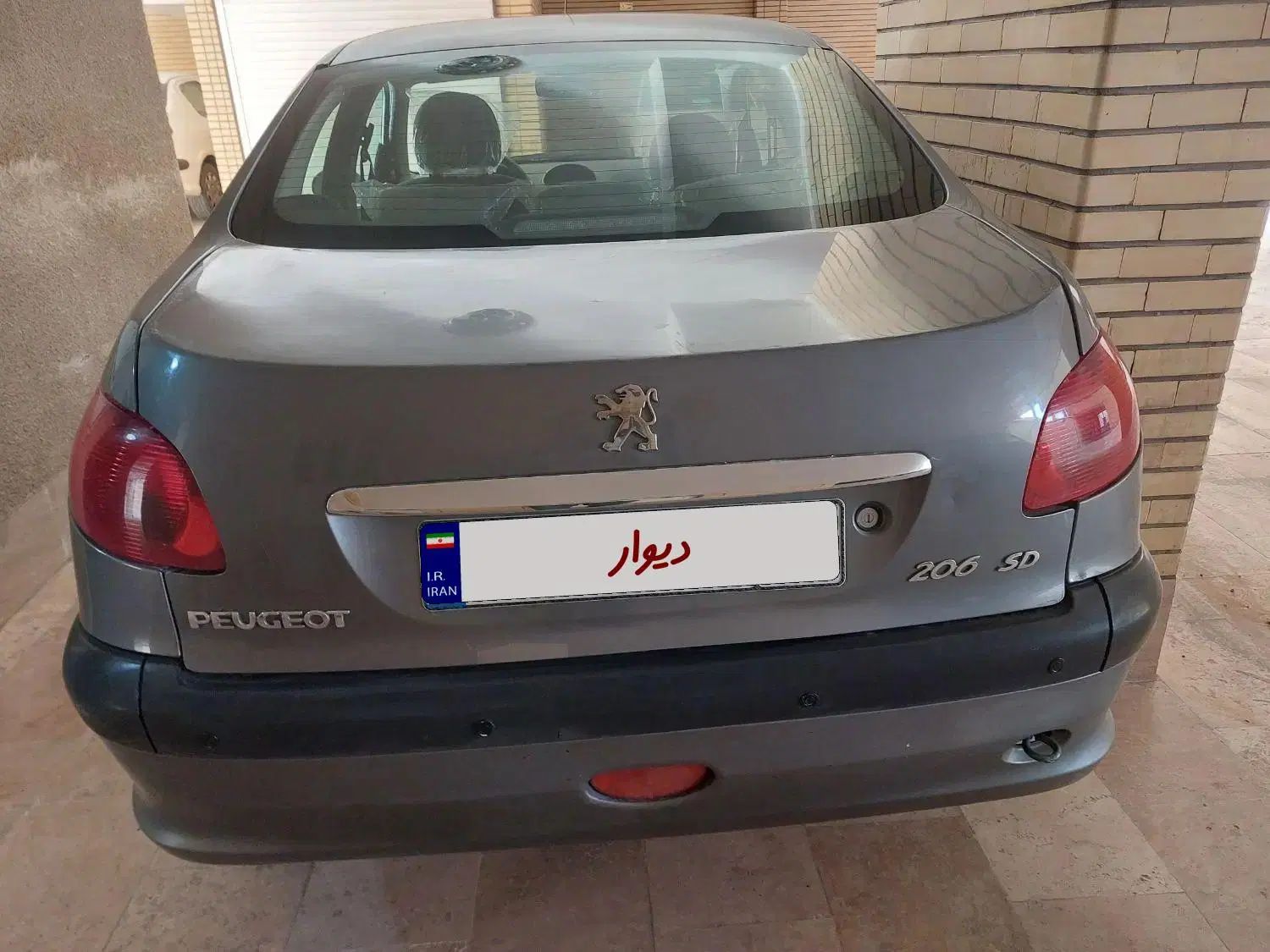 پژو ۲۰۶ صندوق دار v9 - 1390