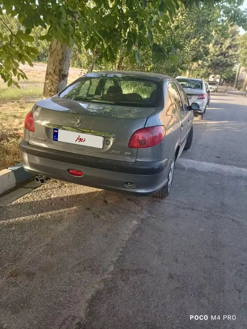 پژو ۲۰۶ صندوق دار v8 - 1395