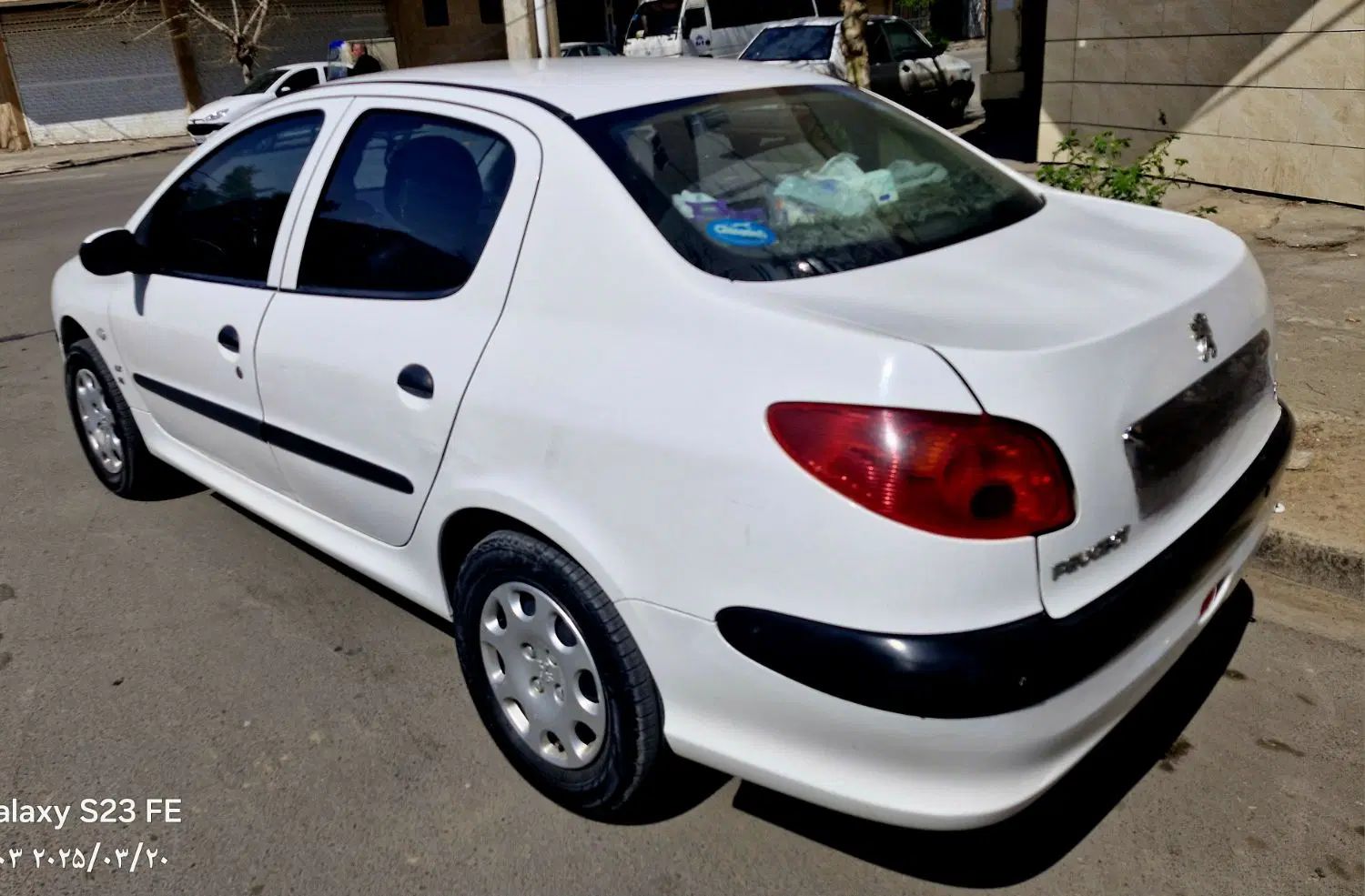 پژو ۲۰۶ صندوق دار v8 - 1391