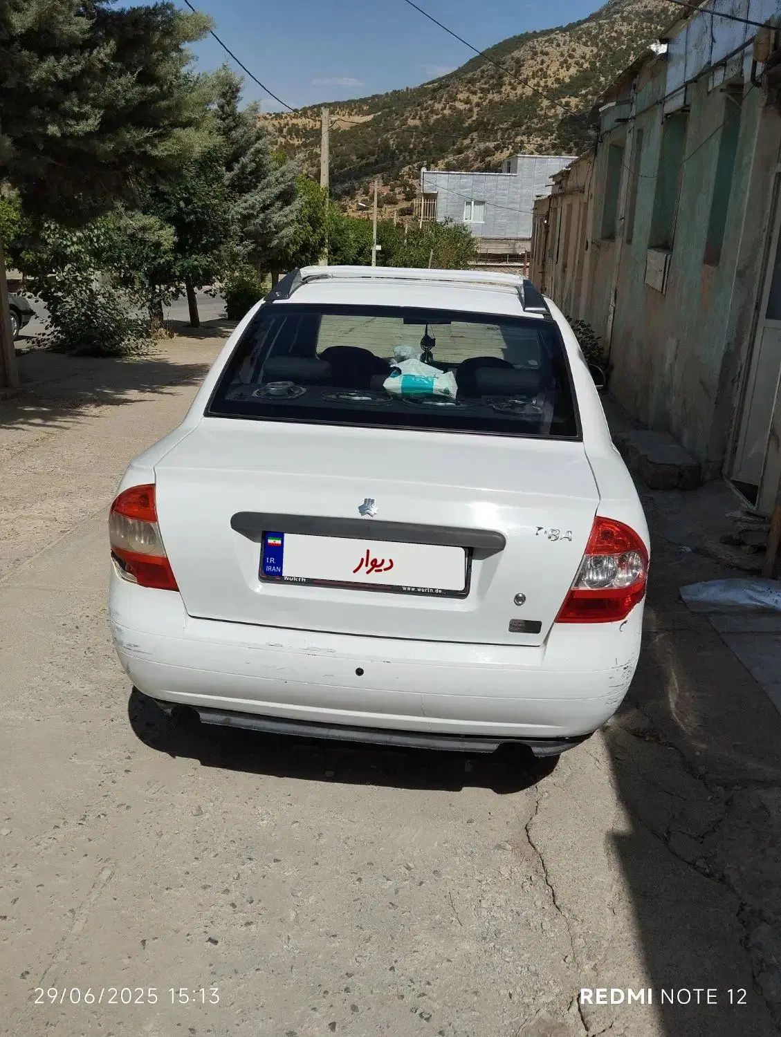 تیبا صندوق دار SX - 1398