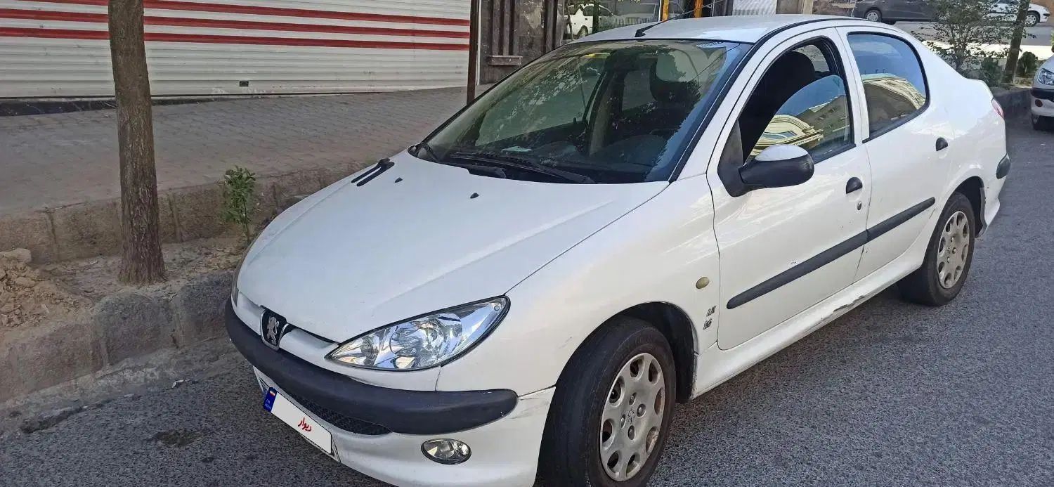 پژو ۲۰۶ صندوق دار v8 - 1396