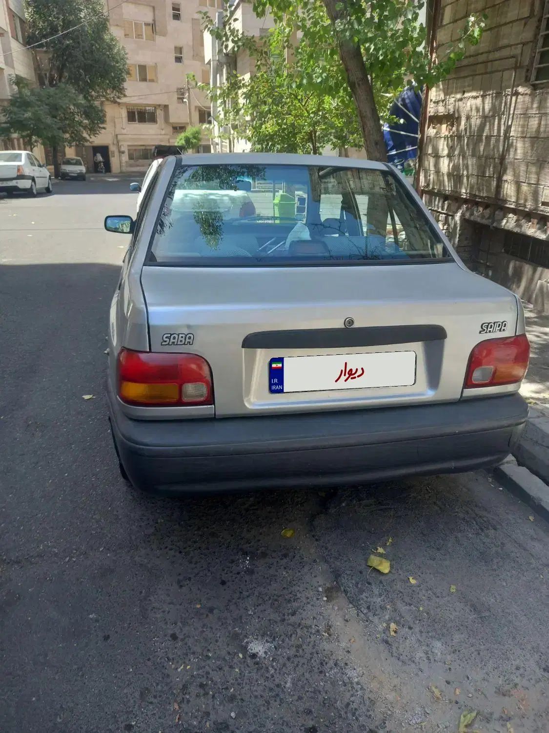 پراید صبا بنزینی - 1386
