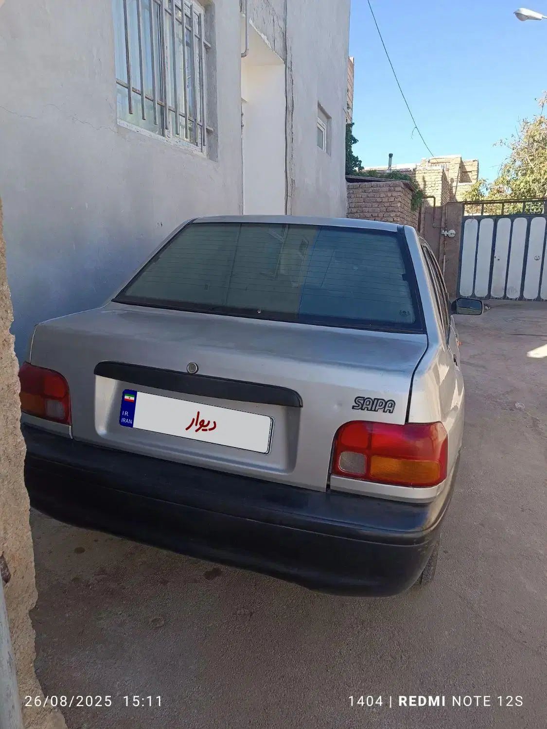 پراید صبا بنزینی - 1386