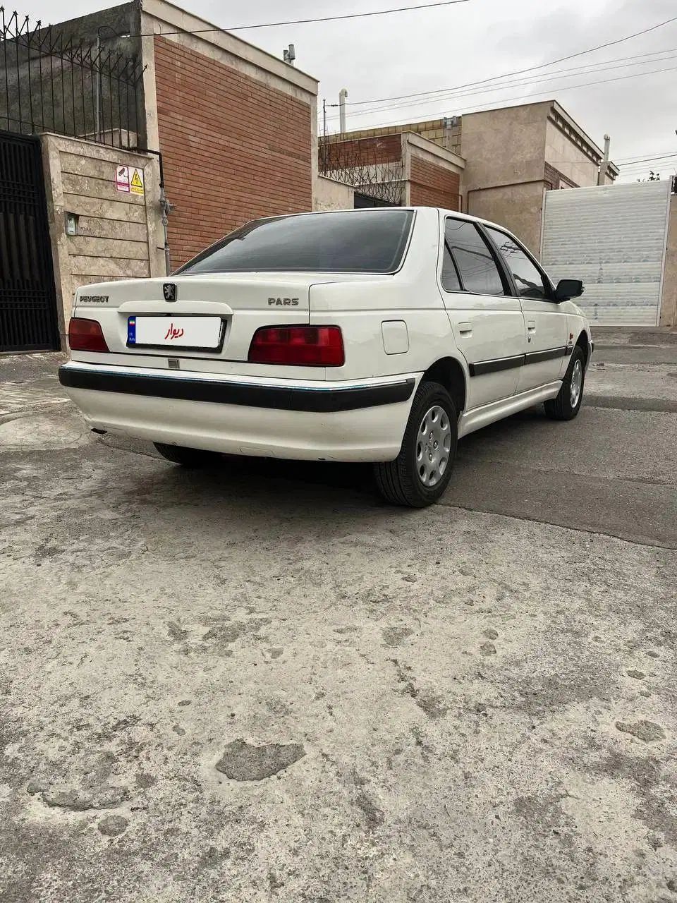 پژو پارس دوگانه سوز - 1388