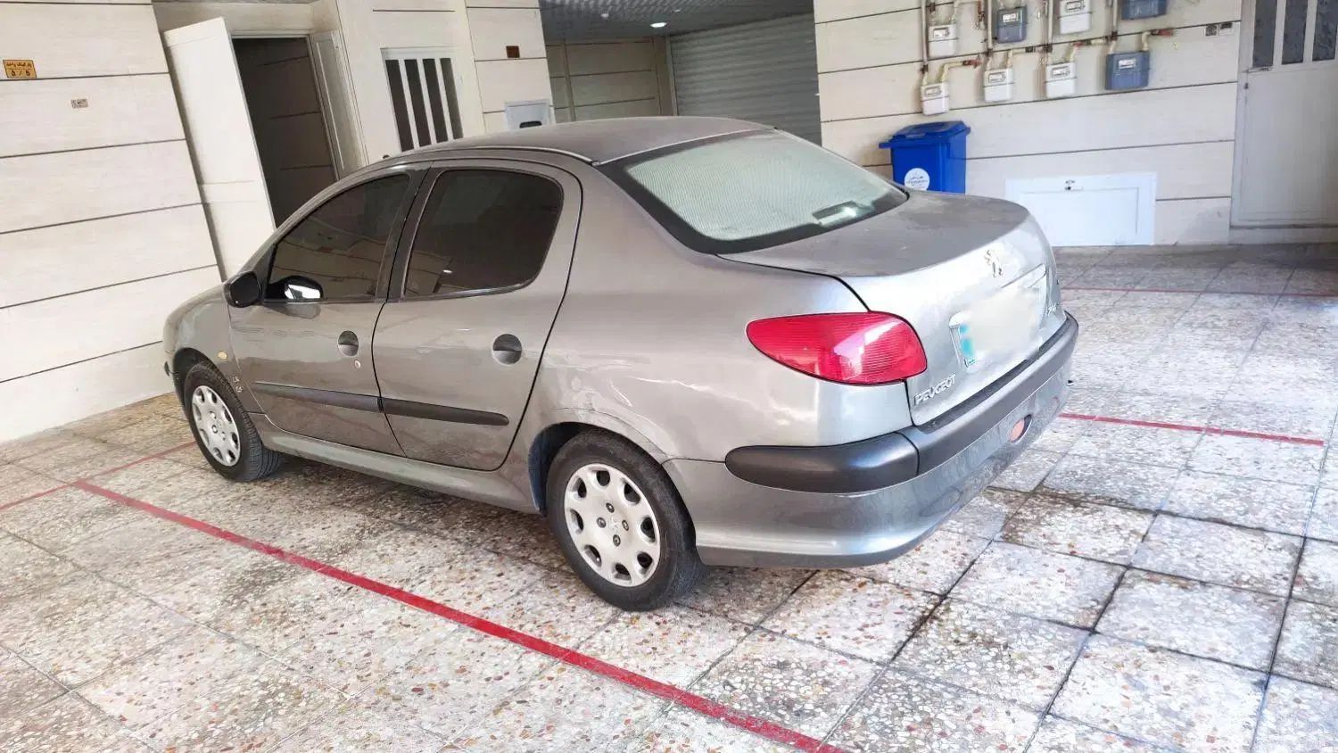 پژو ۲۰۶ صندوق دار v8 - 1389