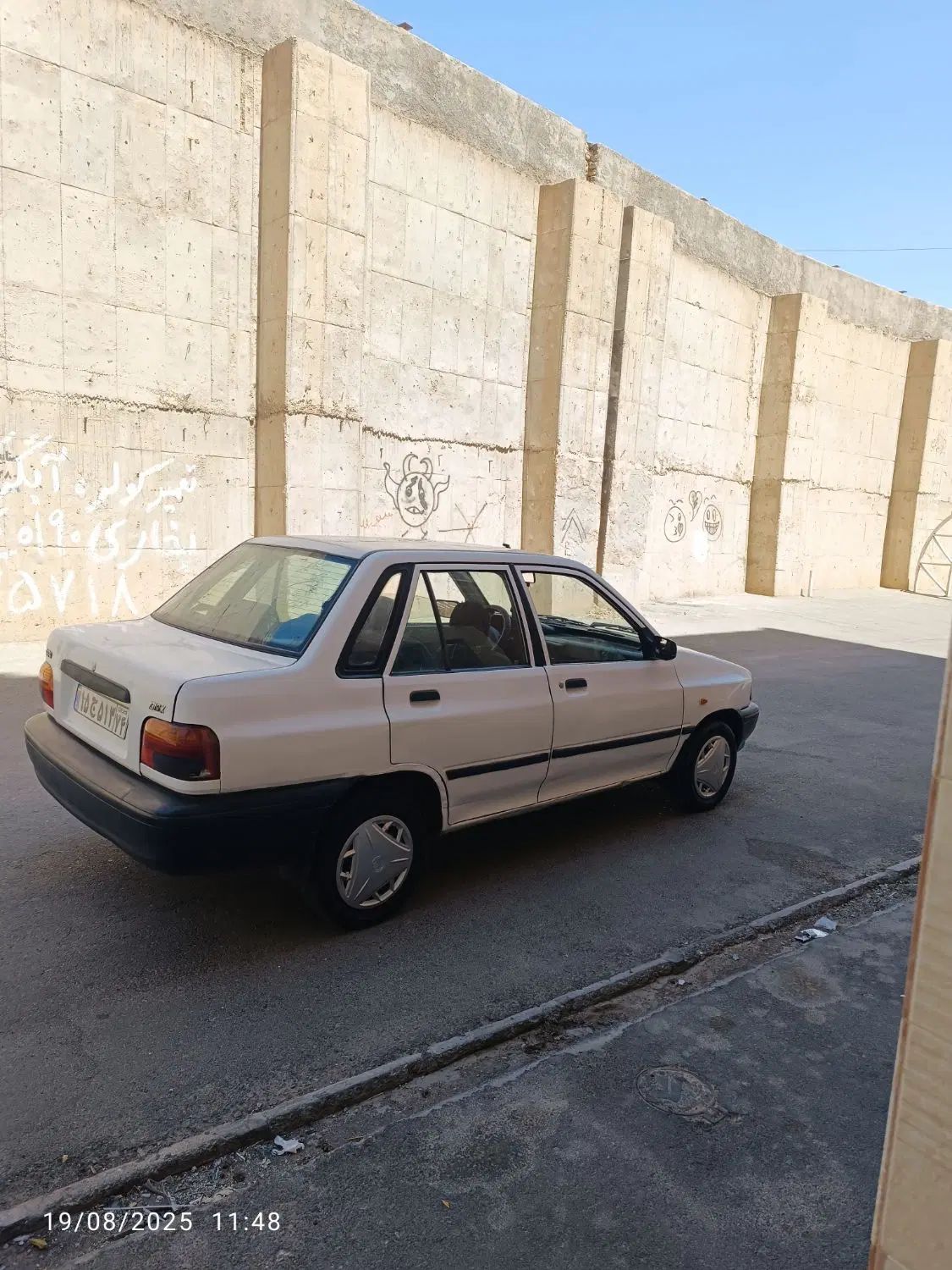 پراید صبا بنزینی - 1387
