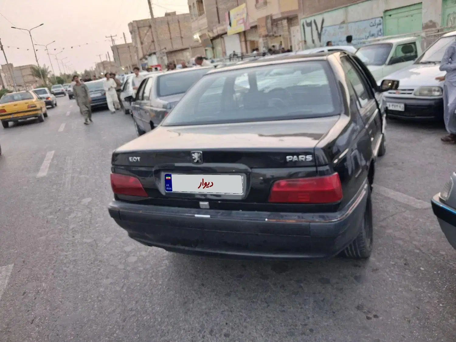 پژو پارس دوگانه سوز - 1381