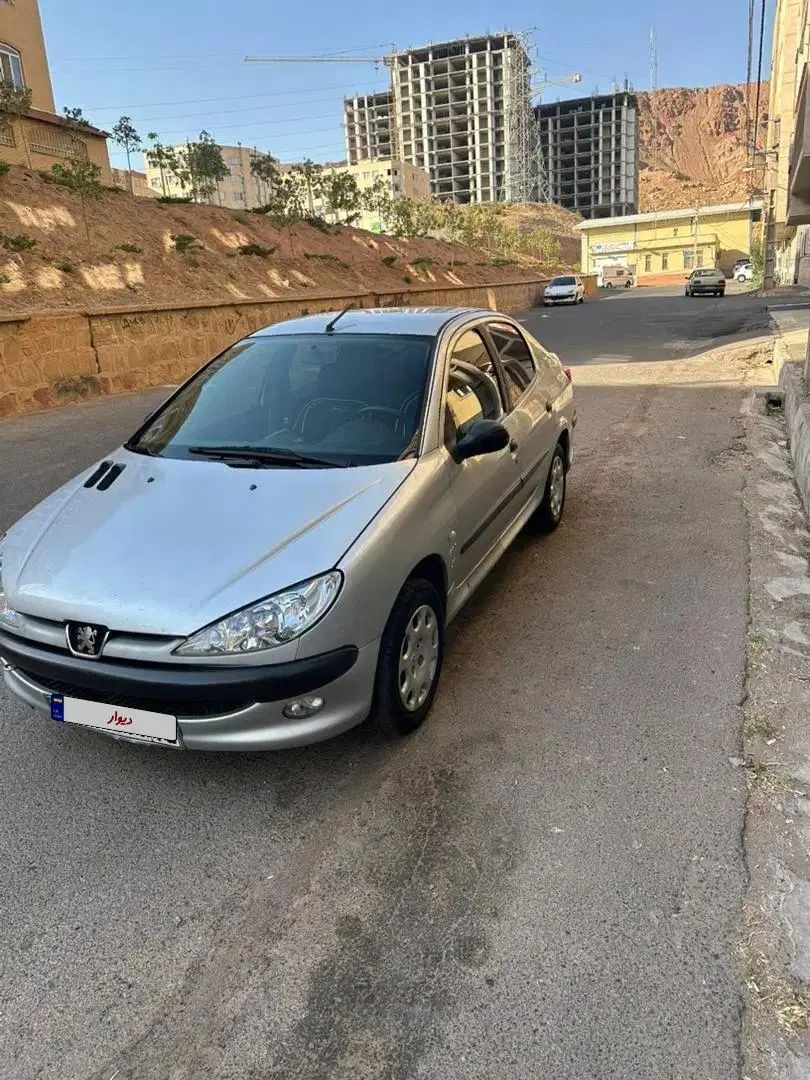 پژو ۲۰۶ صندوق دار v8 - 1386