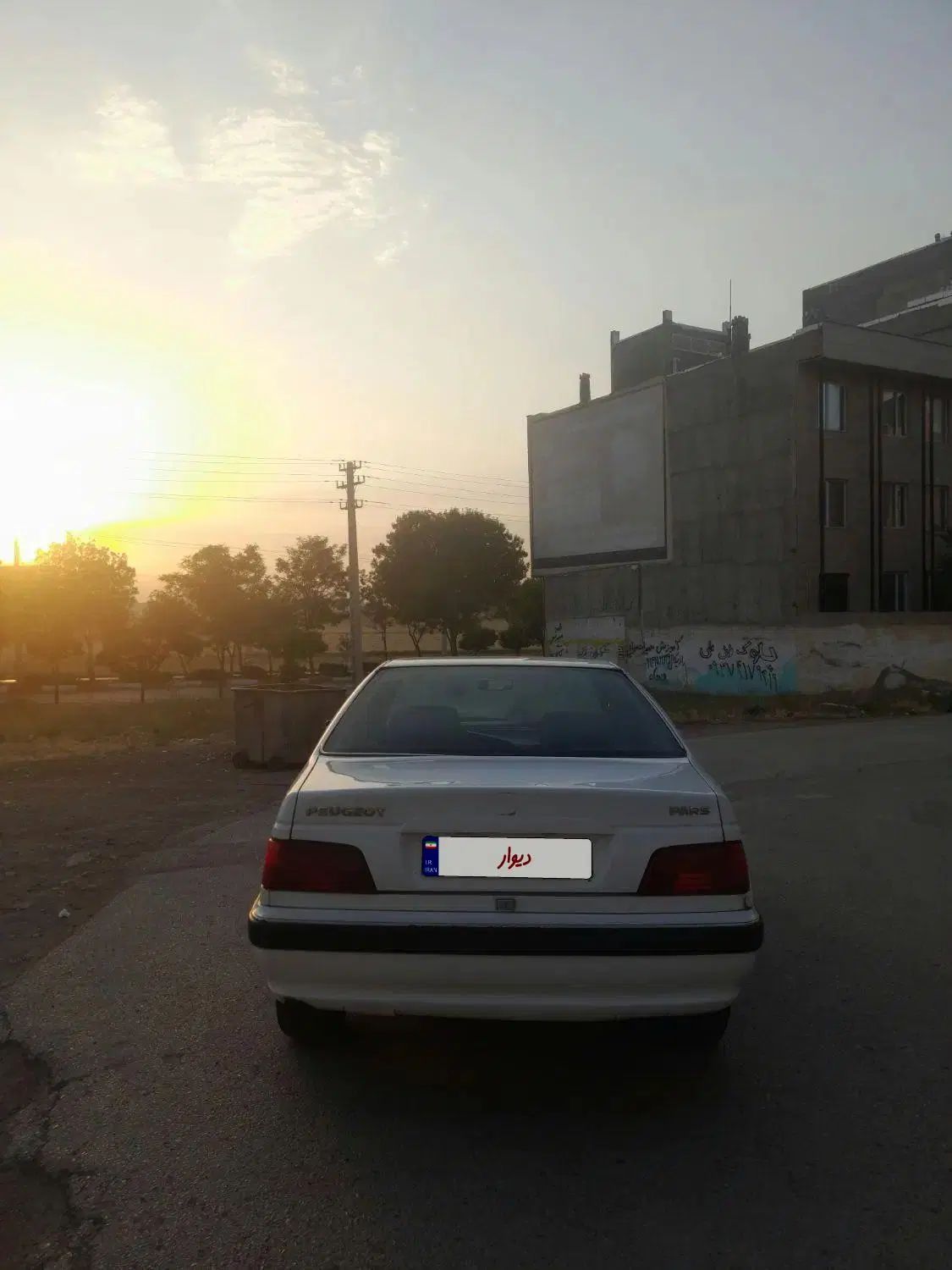 پژو پارس دوگانه سوز - 1391