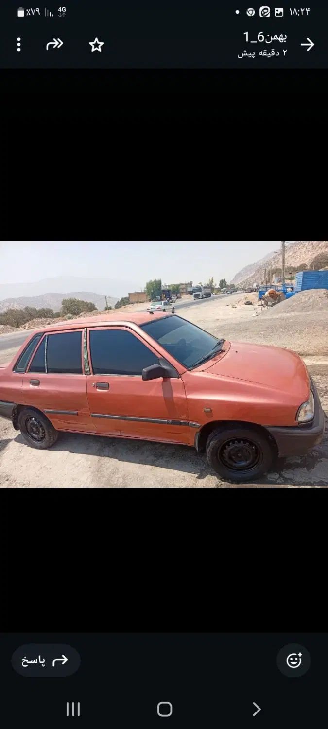 پراید صبا بنزینی - 1389