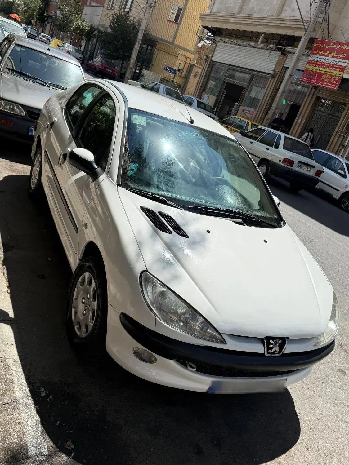پژو ۲۰۶ صندوق دار v8 - 1390