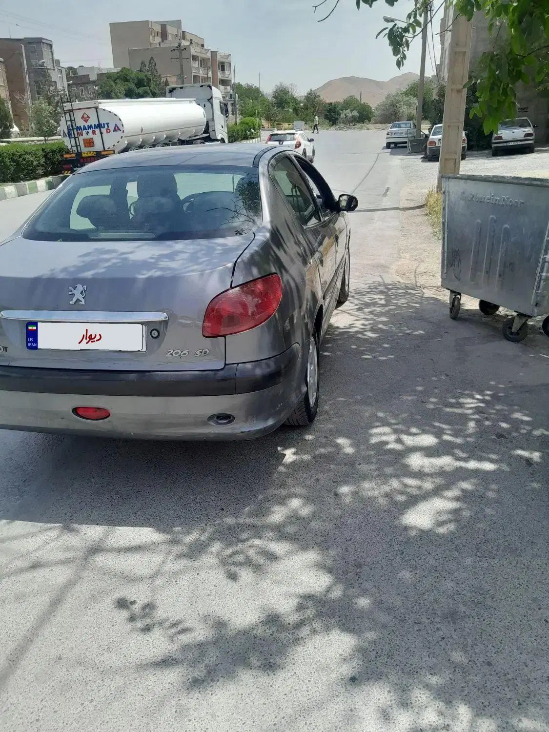 پژو ۲۰۶ صندوق دار v8 - 1390