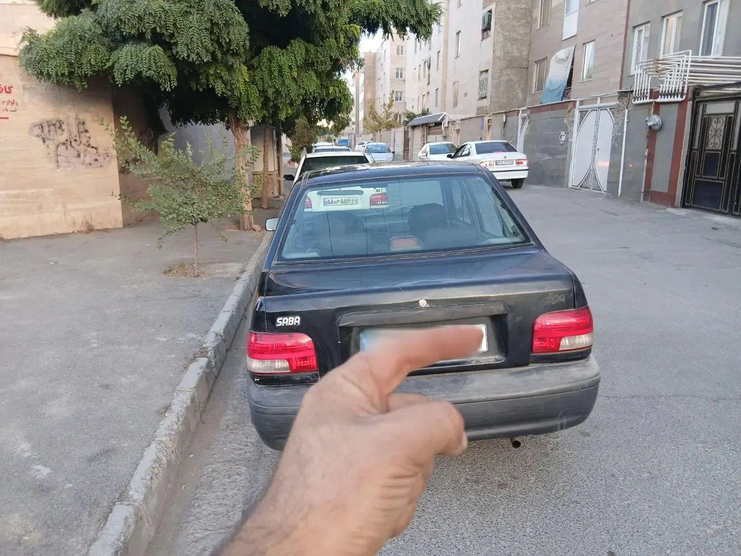 پراید صبا بنزینی - 1386