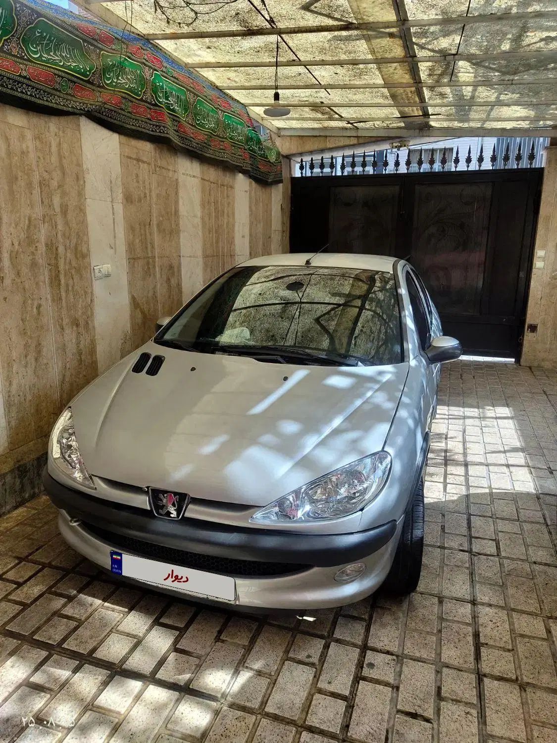 پژو ۲۰۶ صندوق دار v8 - 1393
