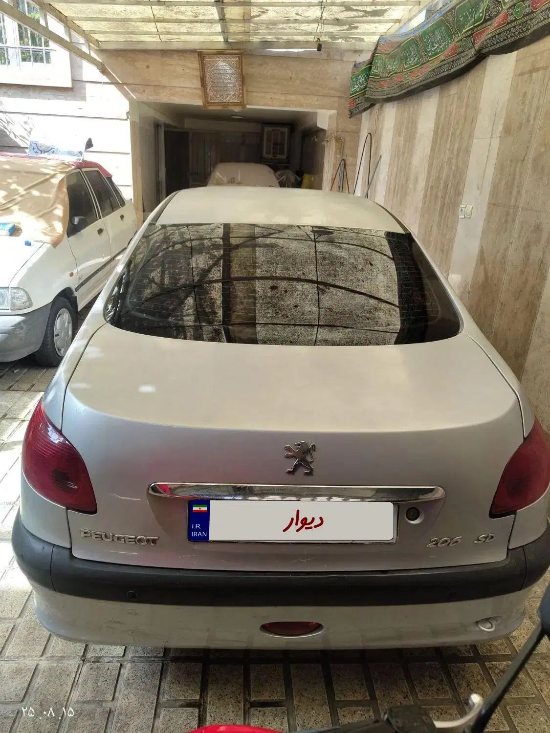 پژو ۲۰۶ صندوق دار v8 - 1393
