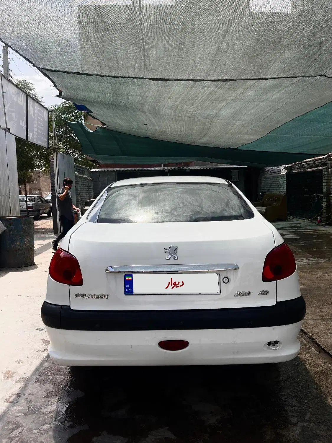 پژو ۲۰۶ صندوق دار v8 - 1394