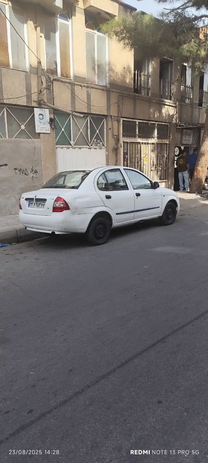 تیبا صندوق دار SX - 1396