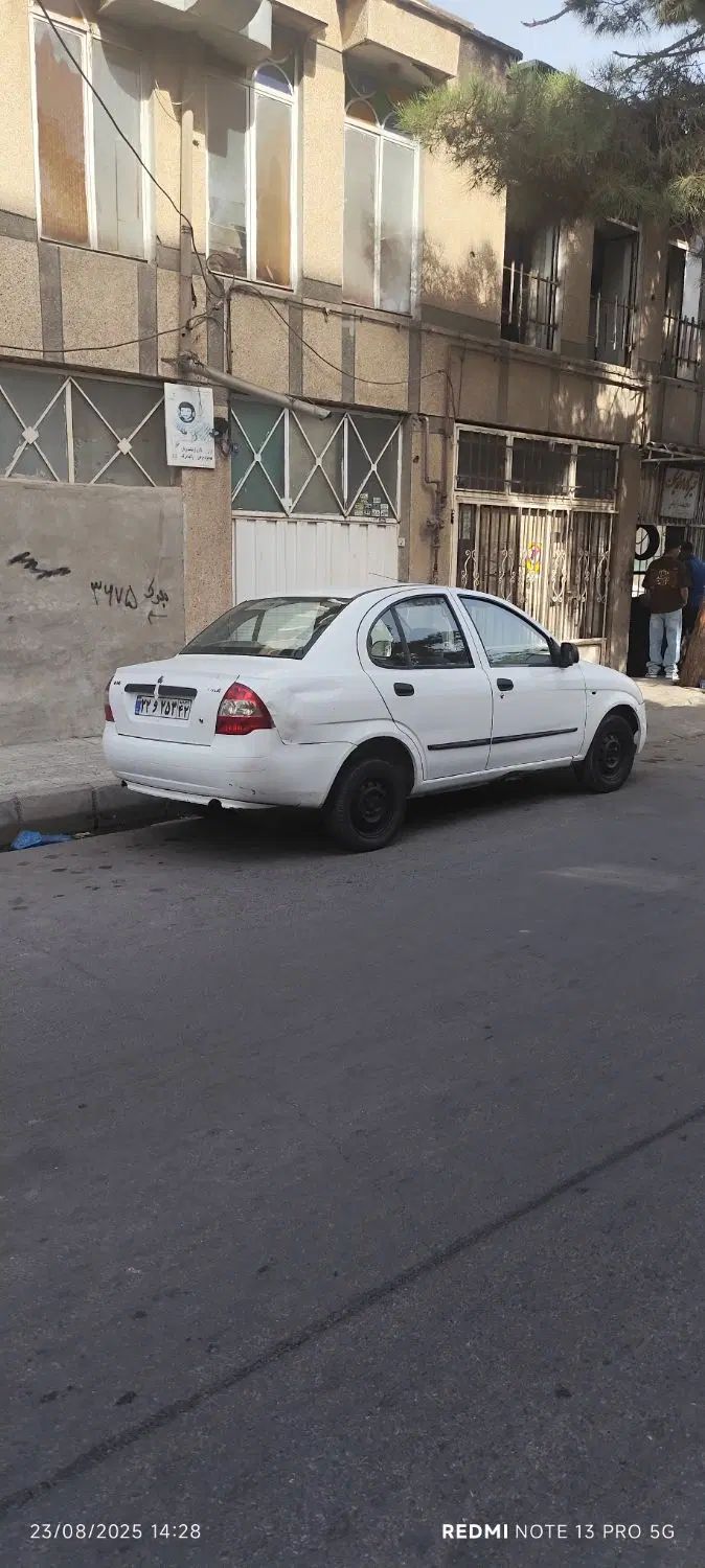 تیبا صندوق دار SX - 1396