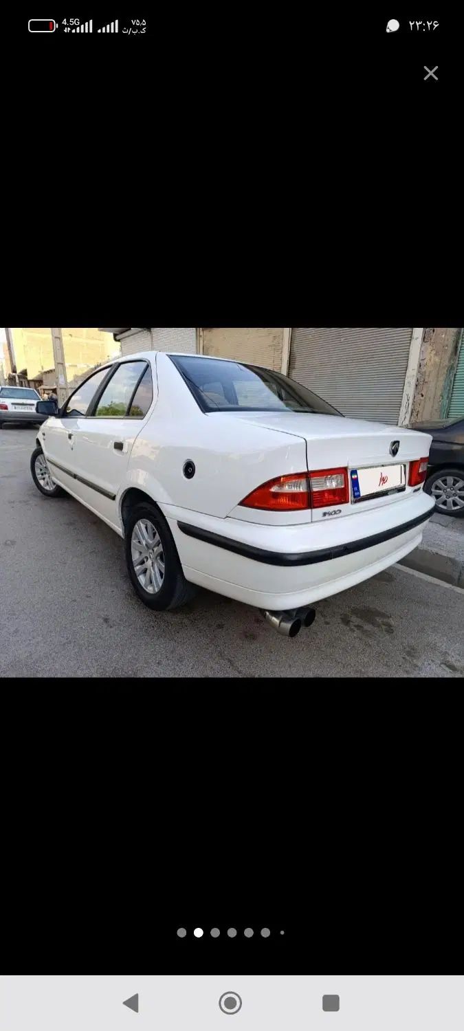 سمند LX EF7 دوگانه سوز - 1397
