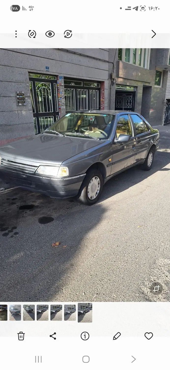 پژو 405 GLX - 1393