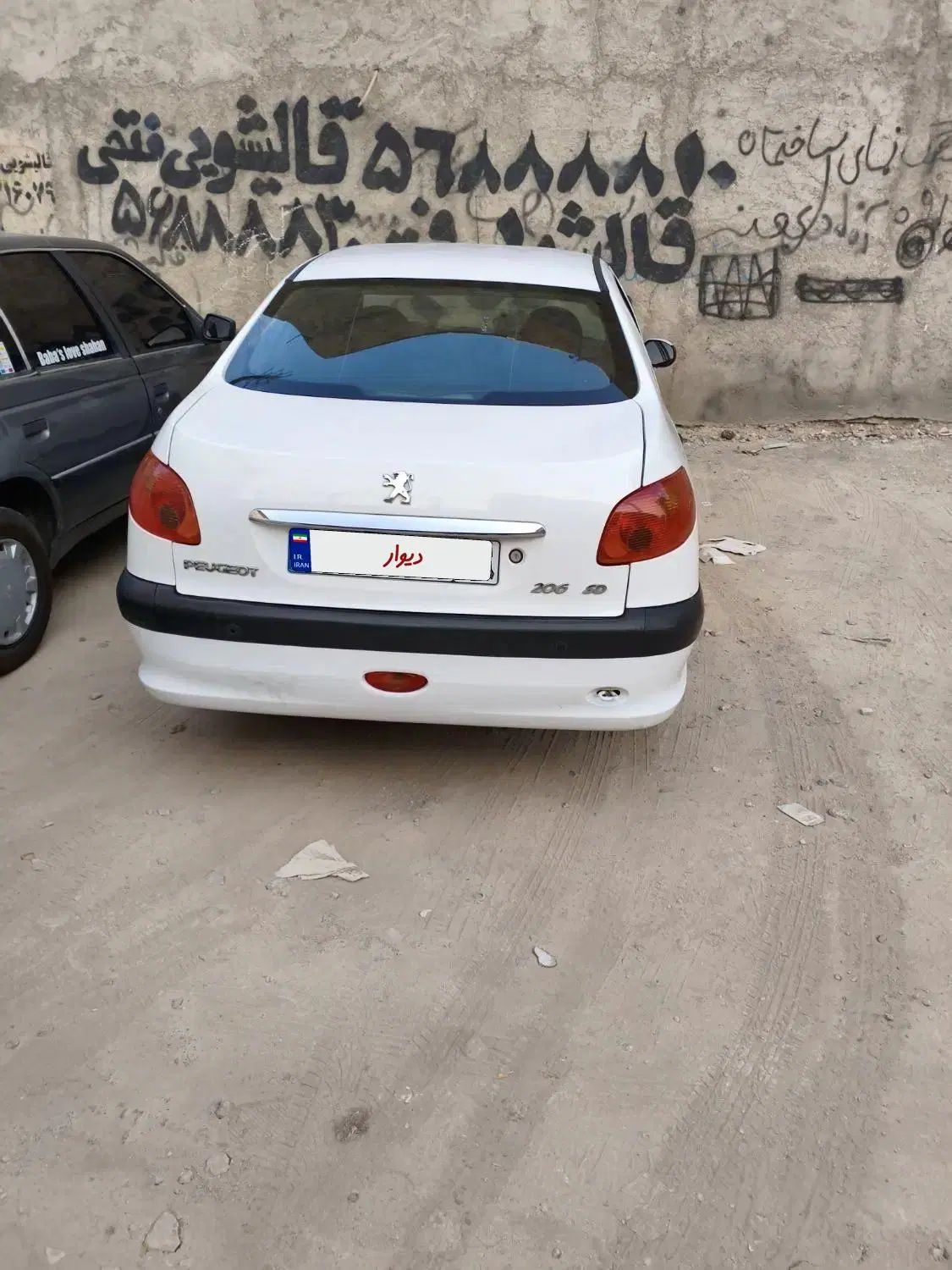 پژو ۲۰۶ صندوق دار v8 - 1393